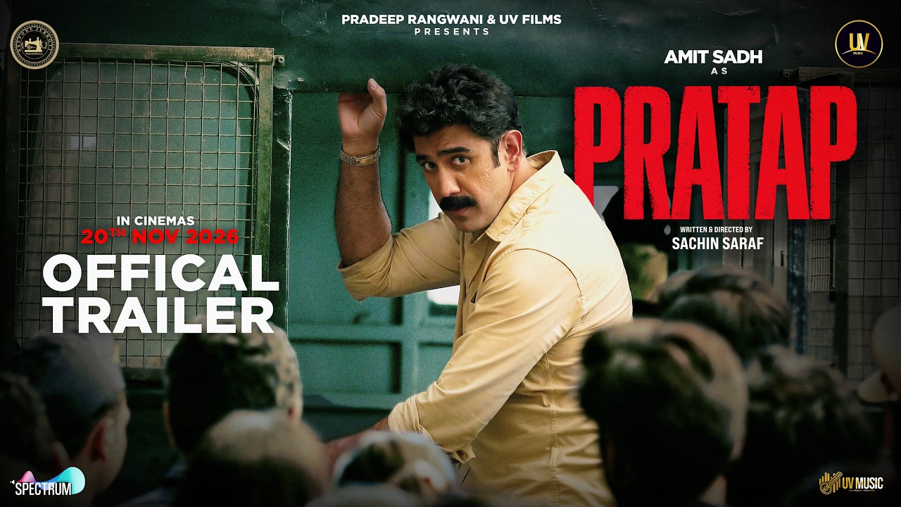 Pratap (Official Trailer) | Amit Sadh | Esha Deol | New Bollywood Movie 2026 | UV Films