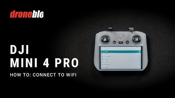 DJI Mini 4 Pro: How to Connect to Wifi (DJI RC 2)