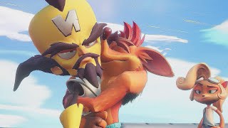 Crash Bandicoot 4: It’s About Time - Neo Cortex and Crash become friends