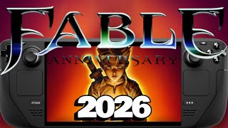  STEAM DECK Fable Anniversary (2026) — Still Magical