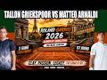 TALLON GRIEKSPOOR vs MATTEO ARNALDI | Roland Garros 2026 🎾🔥 | Gameplay Simulation