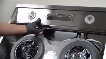 Windster Range Hood - WS-38 - How to replace LED driver