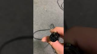 Clutch 3 pin dmx cable 10ft