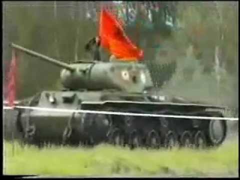 Редкое видео. Танк КВ-1С (КВ-85Г)/ KV-1S(KV-85G)