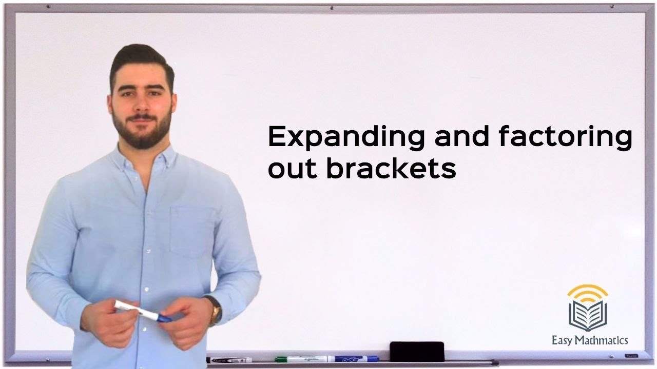 How to expand and factor out brackets properly