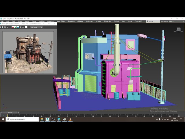 3D Modeling in 3dsmax I How to Model Game Assets - YouTube