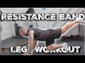 TOP 10 Resistance Band Leg Toning Exercises (YOU NEVER THOUGHT TO DO )