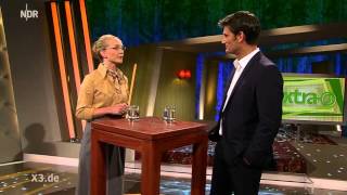 „extra 3“-Drogenexpertin Reinhardt zu Cannabis