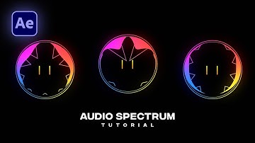 Create Dynamic Audio Spectrum in After Effects - After Effects Tutorial - No Plugins Required