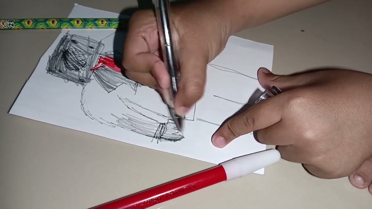 MAKE IT EASY DRAWING TITAN BIG SPEAKERMAN COLORING TITAN SPEAKERMAN