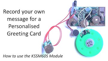 Using our Voice Recorder to make your own Personalized Greeting Card