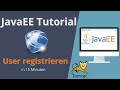 Java EE Servlet erstellen Registrierung | Java EE Tutorial deutsch