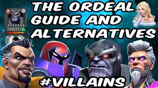 Ordeal Villains Only Carina Challenge Guide & Champion Recommendations Marvel Contest Of Champions