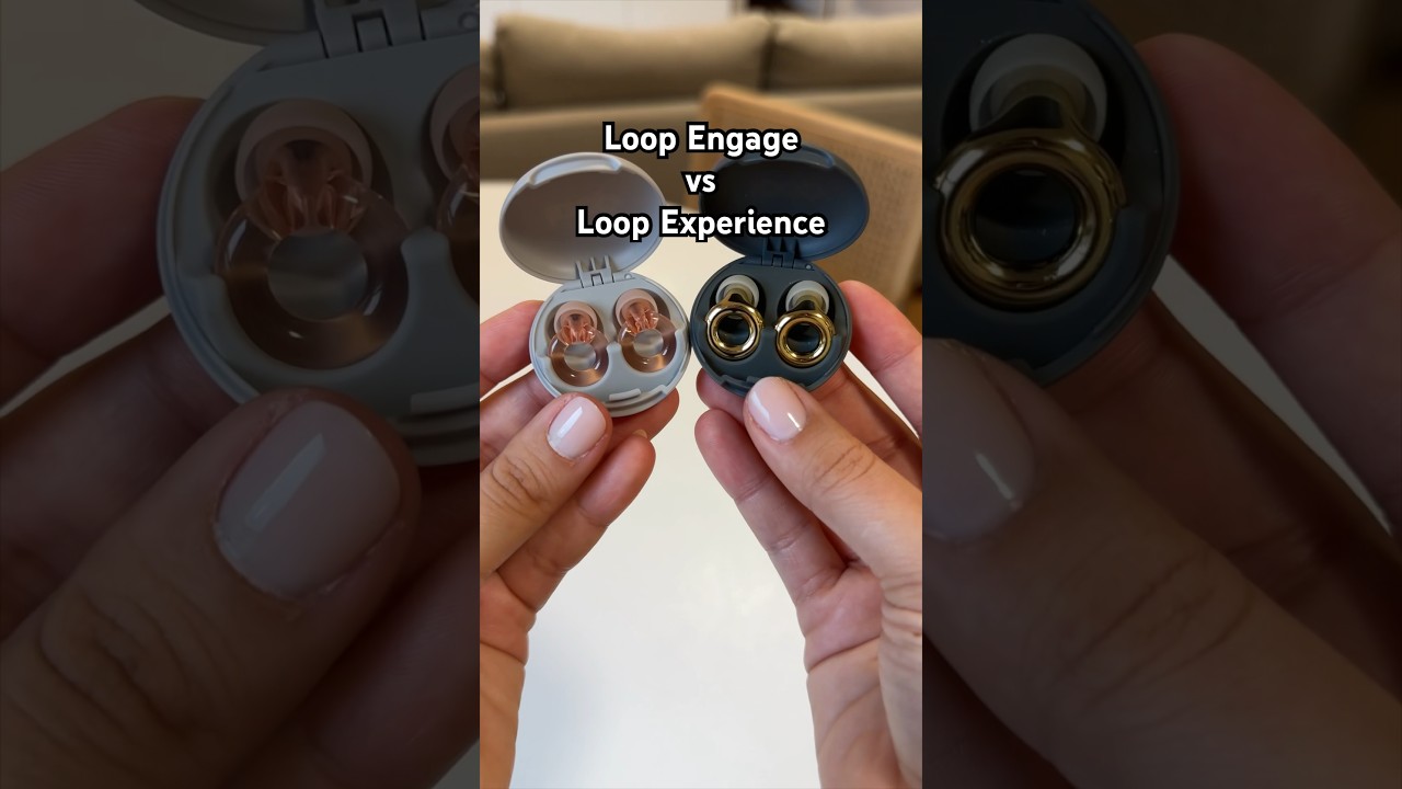 Unboxing Loop Quiet vs Loop Engage Earplugs. What's the difference?  #hearinghealth #shorts 