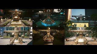 Cyberpunk 2077 every known large magenta statue location