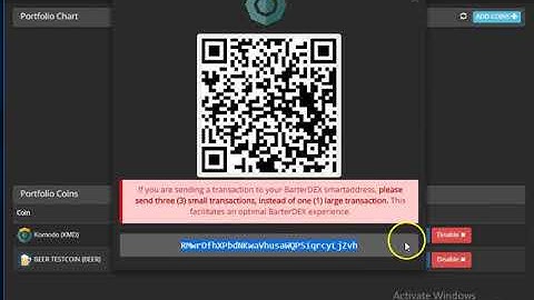 How to participate in BarterDEX BEER Atomic Swap Test