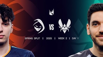RGE v VIT | 2025 LEC Spring | Week 2 Day 1 | Rogue vs. Team Vitality Game 1