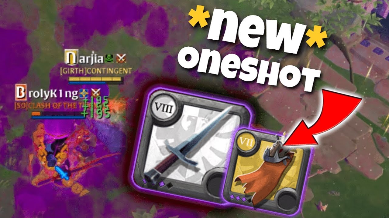 *NEW* OneShot Dagger 1h Solo PvP Albion Online YouTube