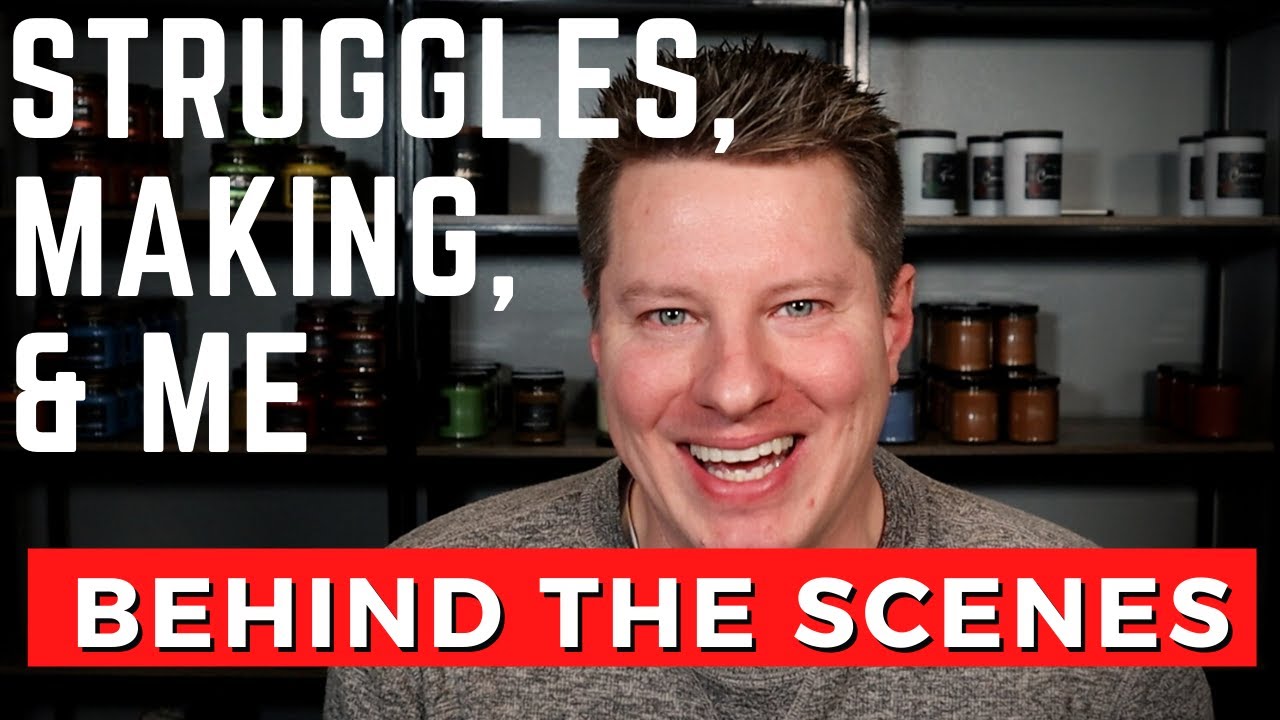 Behind the Scenes with Wade: Bio, Candle Making, Backstory, Business, & Struggles!