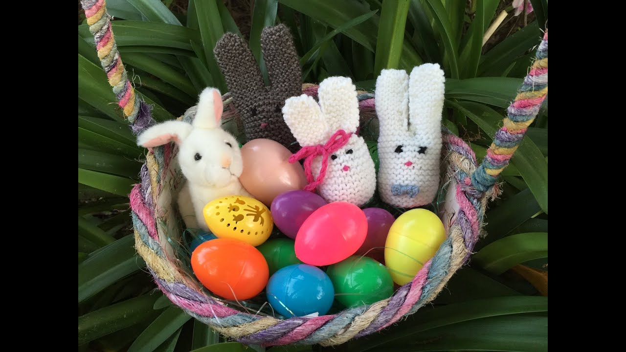 KNITTING TUTORIAL-EASTER BUNNY EGG COZY