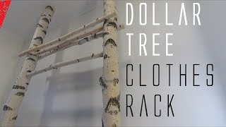 Dollar Tree DIY Clothes Rack