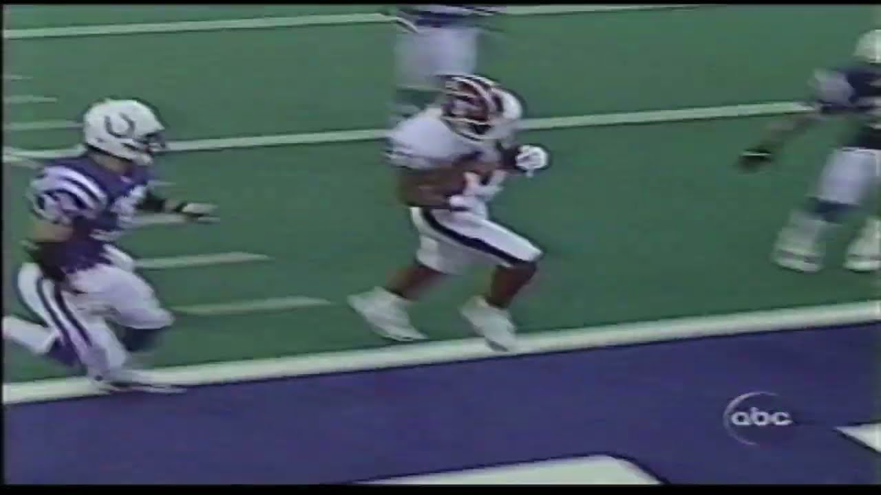 Peerless Price 29 yd TD Catch December 11, 2000