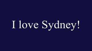 I Love Sydney Flashbang