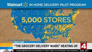 Grocery delivery wars heating up