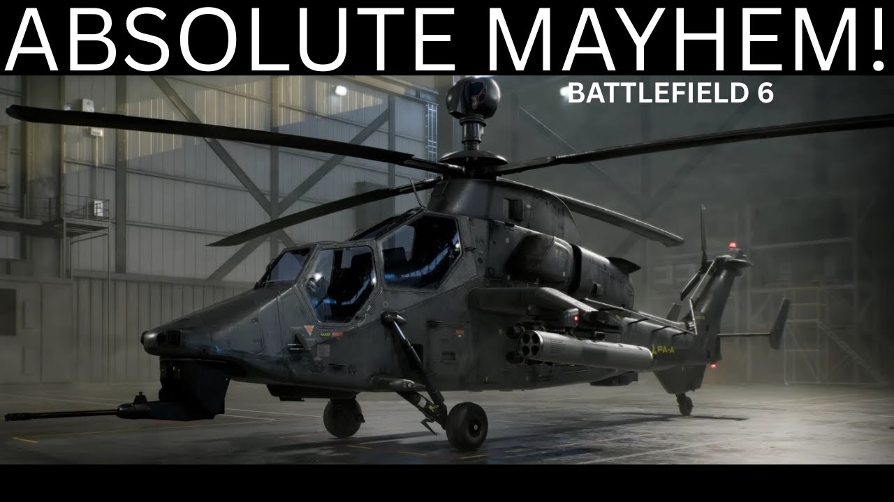 Max Level Attack Chopper in Battlefield 6 is absurdly fun!