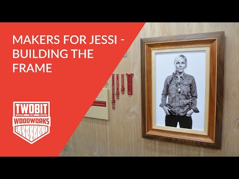 How to Make a Picture Frame | DIY Woodworking | Jessi Combs