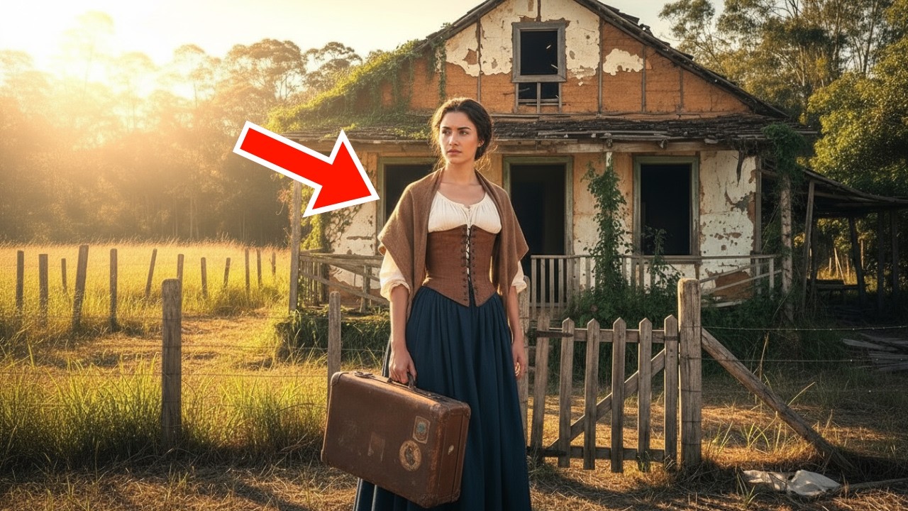 La viuda heredó solo una finca olvidada y cubierta de maleza sin imaginar que ya no estaría sola