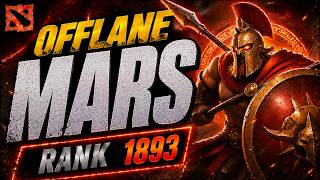 Offlane Mars - Immortal Rank 1890 - Dota2 7.41
