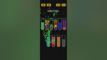 Water sort puzzle level 2324