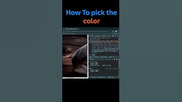 How to pick the colors || Color Picker Tips || #Shorts #color #coding