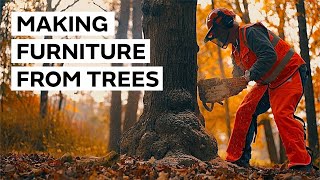 Menebang Pohon dan Membuat Furnitur