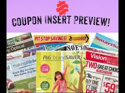 Coupon Insert Preview for 12/4/2016! Excellent Week for Coupons~ Extreme Couponing!
