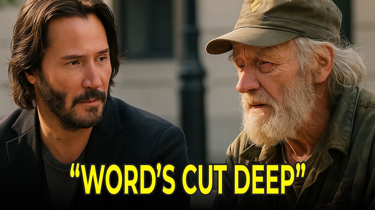 Keanu Reeves Buys Food for Homeless Man, Discovers He's a War Hero with Purple Heart Medal