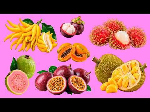 25 Exotic Fruit Names in Russian 🌍 | Discover Необычные фрукты