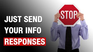 Sales Objection Responses: Just Send Me Your Info