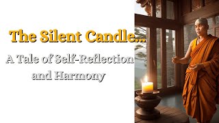 Silent Candle: A Lesson in Self-Reflection and Harmony. #inspirationalstory#ai
