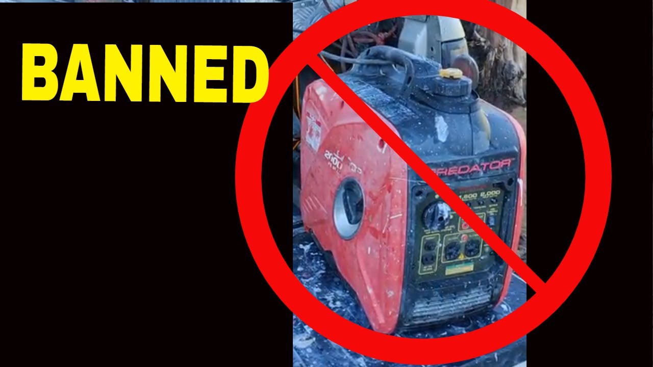 BANNED 2024 Gas powered Generators airless mowers blowers chainsaws all