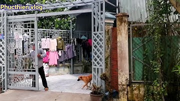 Cửa lùa treo nhẹ nên làm máng treo gì |#phuc thien vlog