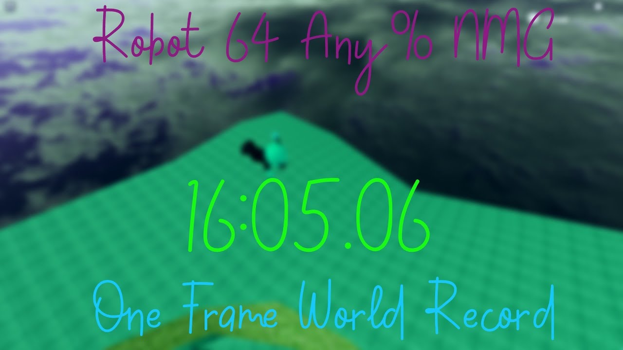 Robot 64 World Record by ONE FRAME - YouTube