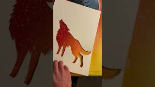 Lone wolf painting tutorial