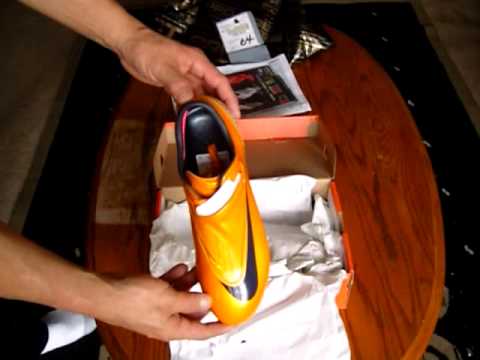SR4U Reflective Bright Orange Nike Mercurial Vapor 12