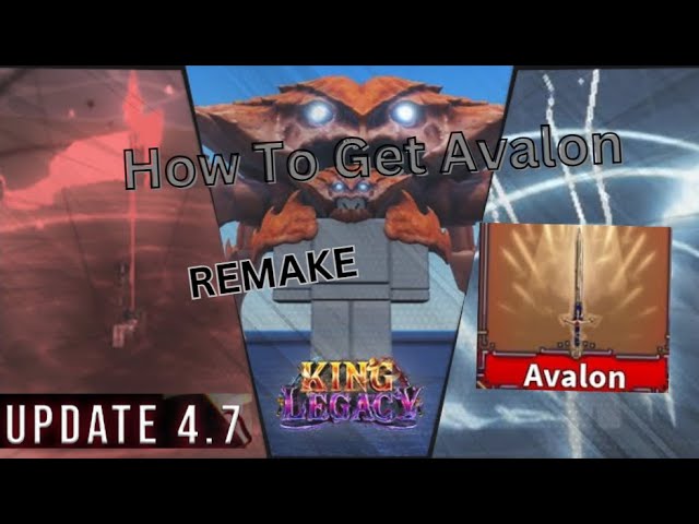 Complete guide to get Avalon sword in King Legacy