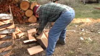 Splitting firewood in more than one way AKKAMAAN