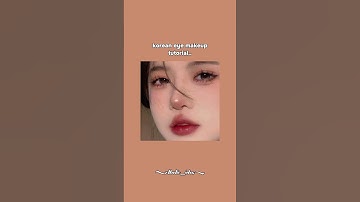 chinese eye makeup tutorial🤎🤍🩷 #love #korean #eyemakeup #tutorial