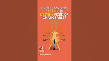 Understanding Destiny: Is it fixed or changeable?  #chaitanyacharan #bhagavadgita #gitadaily