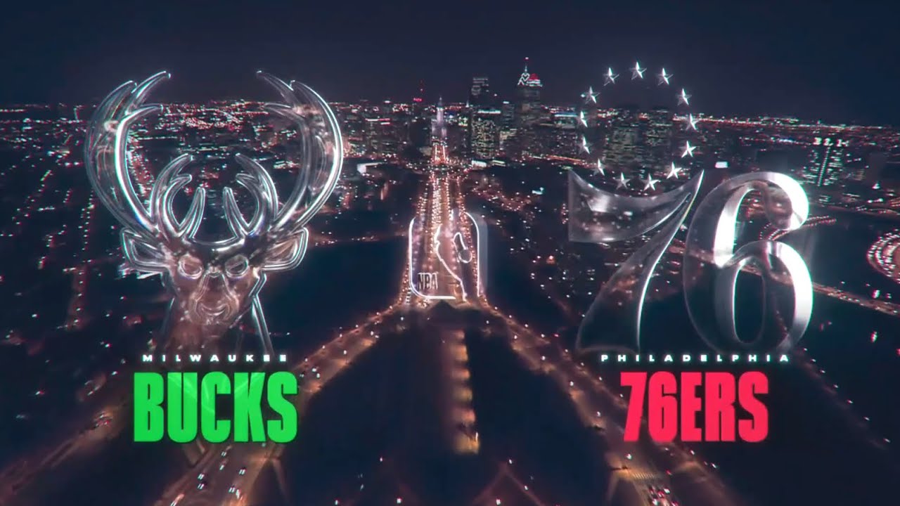 NBA on NBC Intro Bucks vs. 76ers